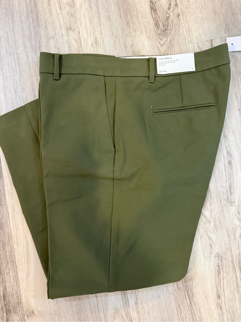 Ann Taylor Olive Ankle Dress Pants NWT